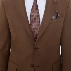 Brown suit